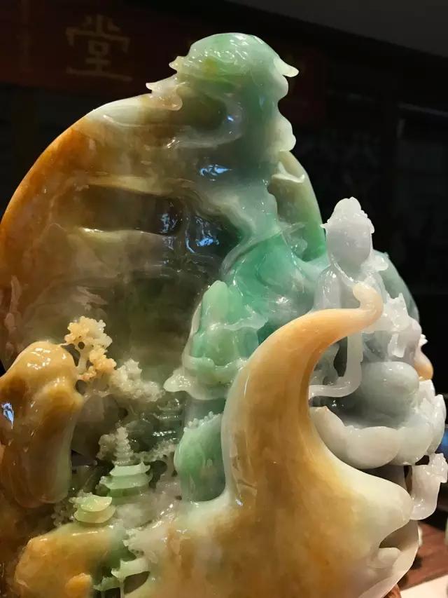 上百万级别极品翡翠摆件欣赏——繁华之美